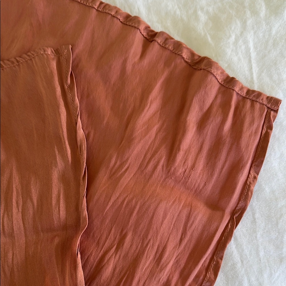 Bahhgoose Silk Slit Dress, S/M - Picture 10 of 13